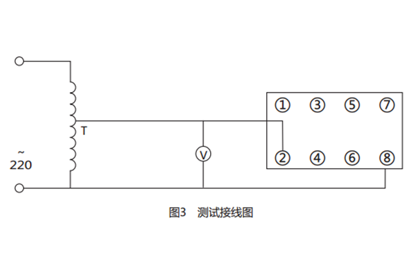 測(cè)試接線(xiàn)圖