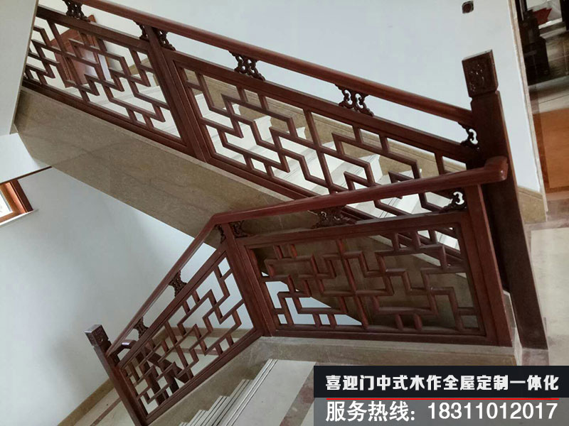別墅中式樓梯角度一