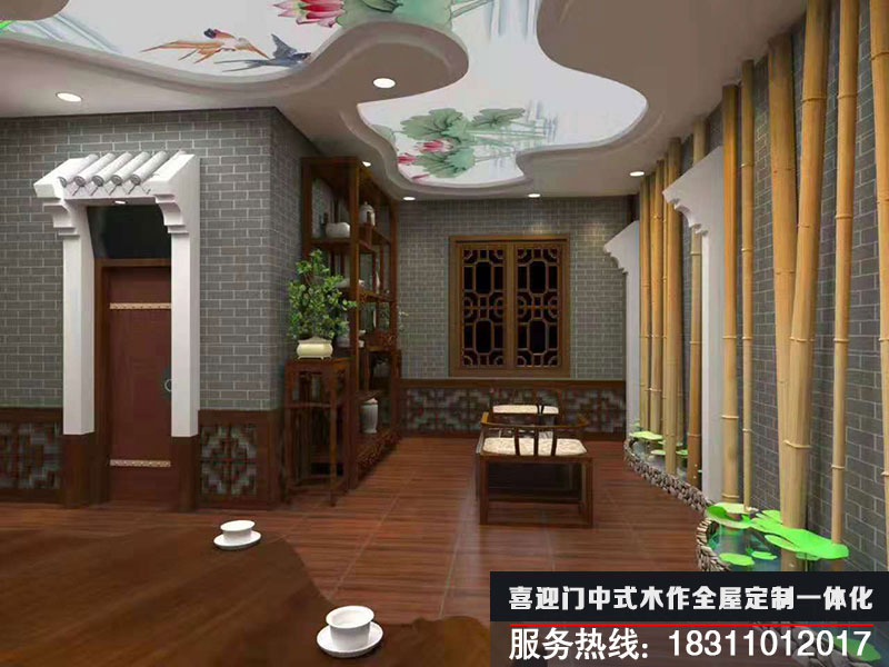 茶樓室內(nèi)設(shè)計(jì)效果圖