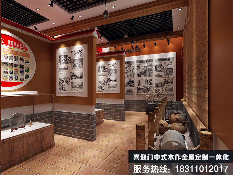 中式風(fēng)格展廳設(shè)計(jì)圖片