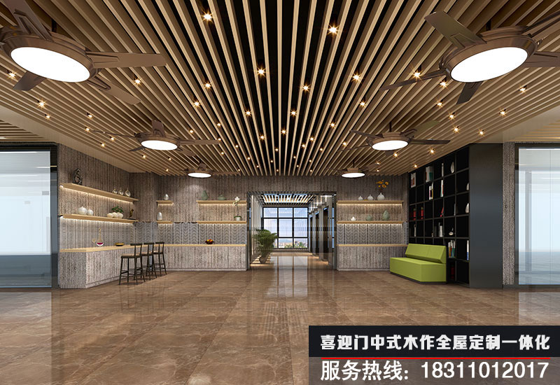 辦公室樓梯口設(shè)計效果圖