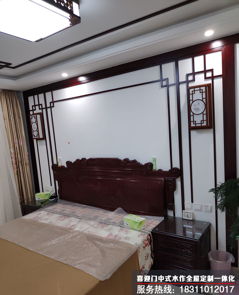 中式簡約臥室圖片