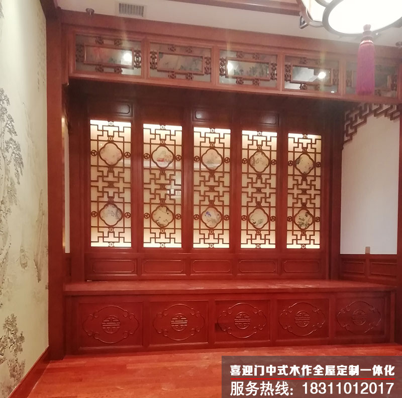 喜迎門(mén)仿古門(mén)窗效果圖