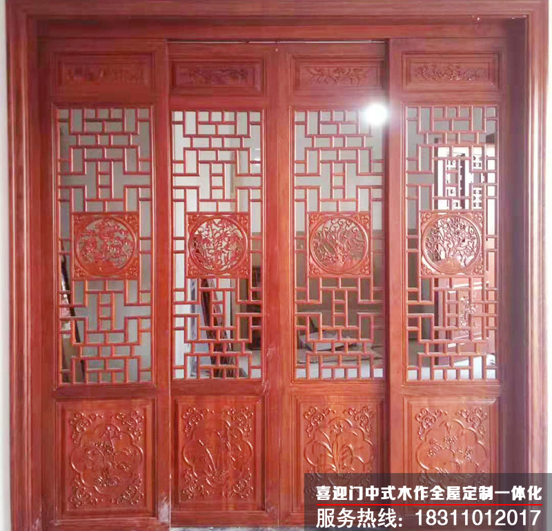 喜迎門仿古門窗圖片