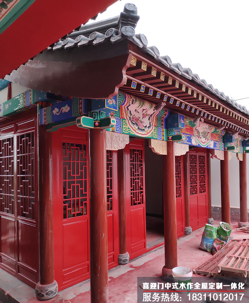 喜迎門(mén)廠家談古仿古建筑