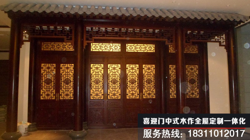 古典門窗的工藝圖片