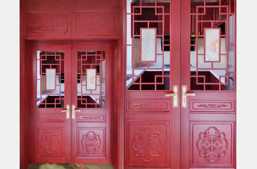 仿古門窗隔扇的雕刻藝術(shù)展示