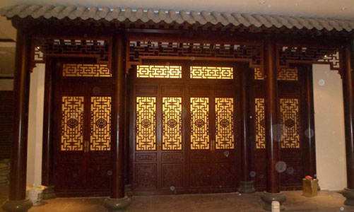 傳統(tǒng)仿古門窗浮雕技術(shù)制作方法