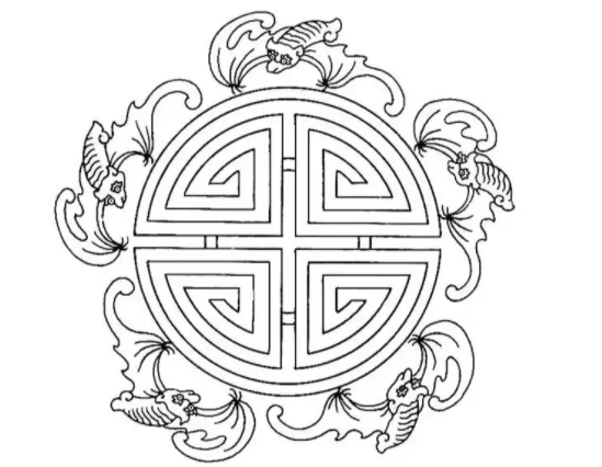 中式傳統(tǒng)吉祥圖案紋理