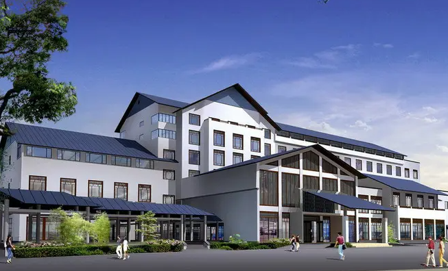 中式現(xiàn)代建筑設(shè)計中圖片